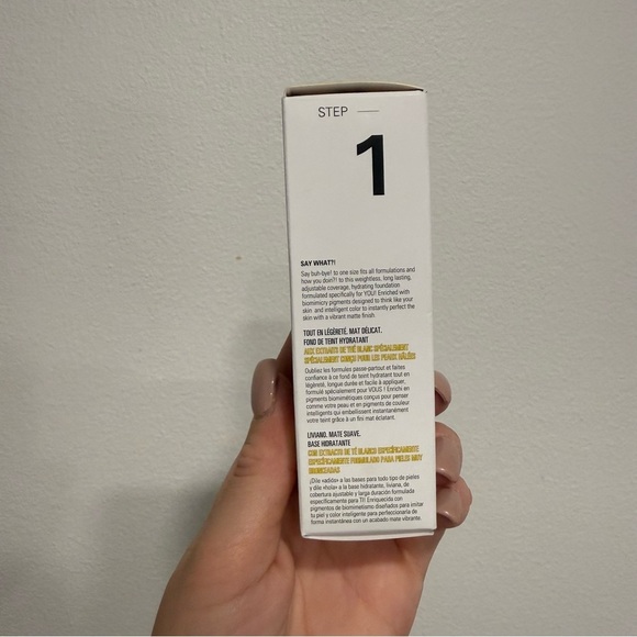 UOMA Say What?! Weightless Soft Matte Hydrating Foundation Bronze Venus T2C - Picture 3 of 10